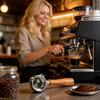 Bottomless Portafilter 54mm Precision Bottomless Filter Coffee Portafilter Basket Replacement For Dosing Distribution Puck Home