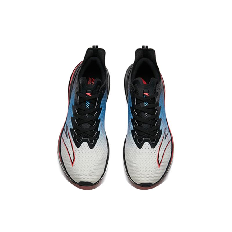 Anta MACH Mach 1.0 Cushioning Anti-Slip And Wear-Resistant Low-Top Running Shoes Men's White Blue Black Sneakers