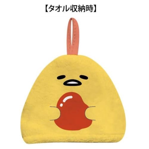 K Company Sanrio Characters (Onigiri Series) Hand Towel Mascot Gudetama SAON-OM-GU
