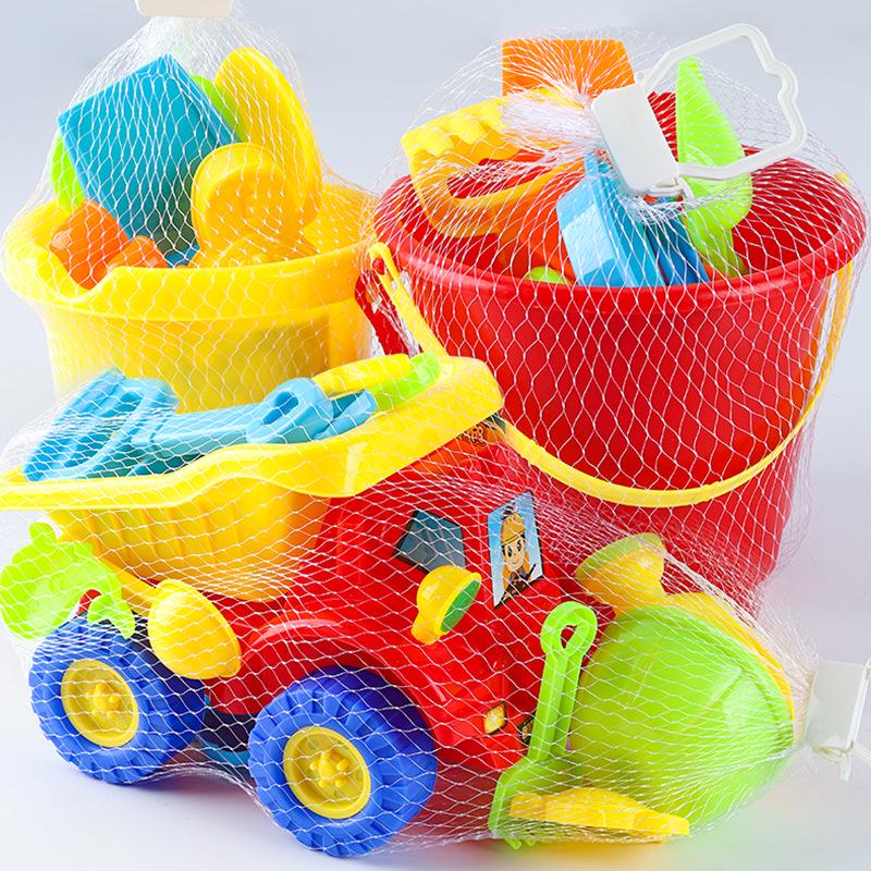 - Beach Toys 14-Piece Set Of Toys, Playing With Sand Large Hourglass Sand Digging Shovel Bucket Tools
