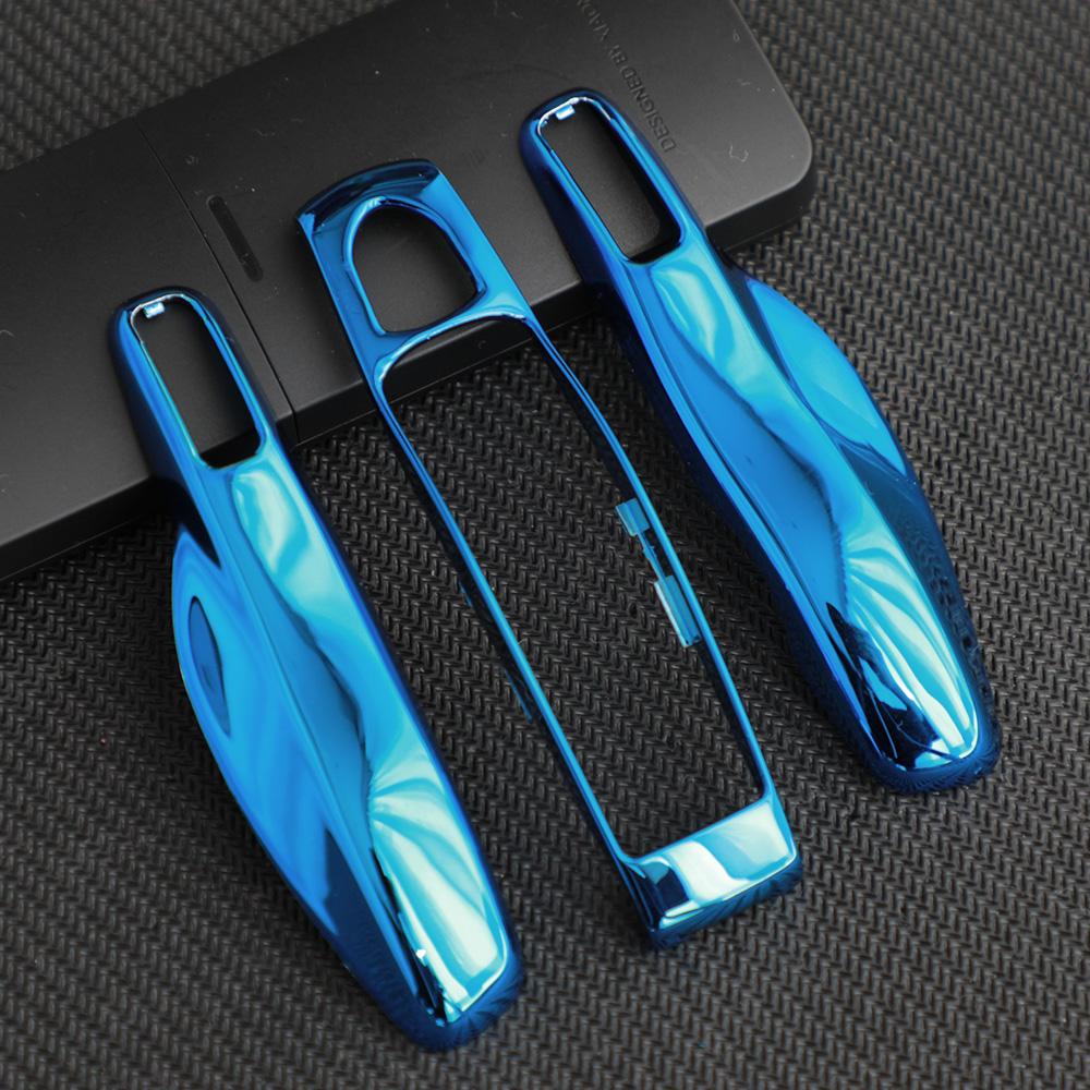 Ensemble de coques de clé télécommande intelligente pour Porsche Panamera Spyder Carrera Macan Boxster Cayman Cayenne 911 970 981 991