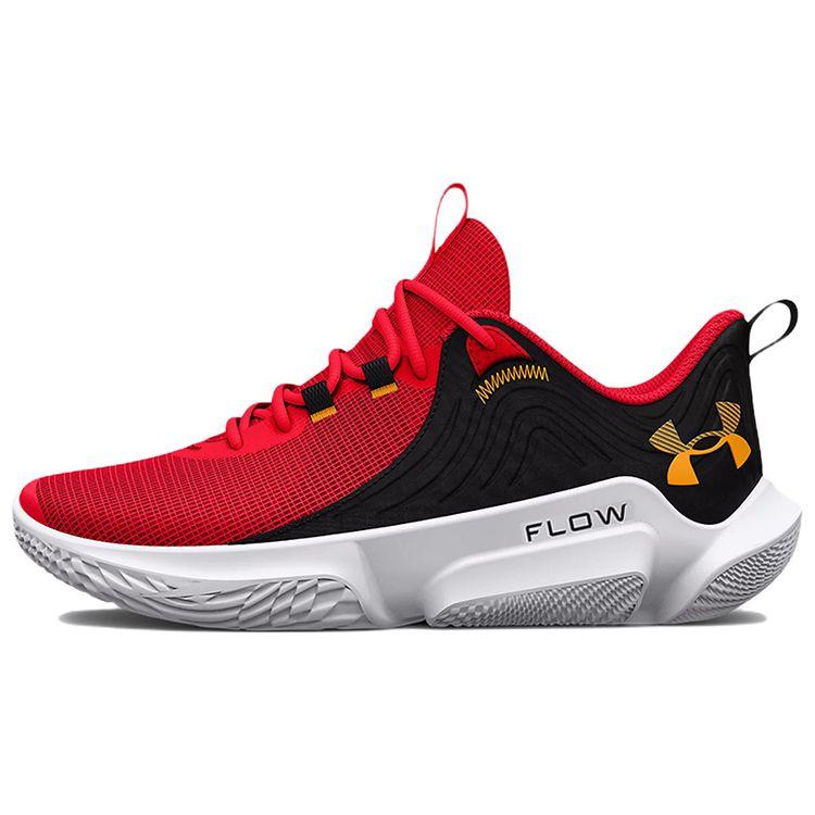 Under Armour Flow FUTR X 2 Bolt Red Black Unisex Basketball Shoes 3024978-600 42.5