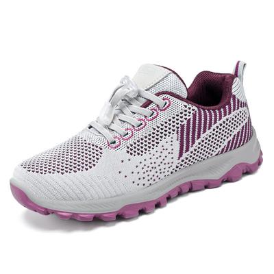 Fashion Sneakers Women Spring Autumn Women Mesh Breathable Lace Up Comfortable Non-slip Men Sneakers Casual Shoes for Women 36-44