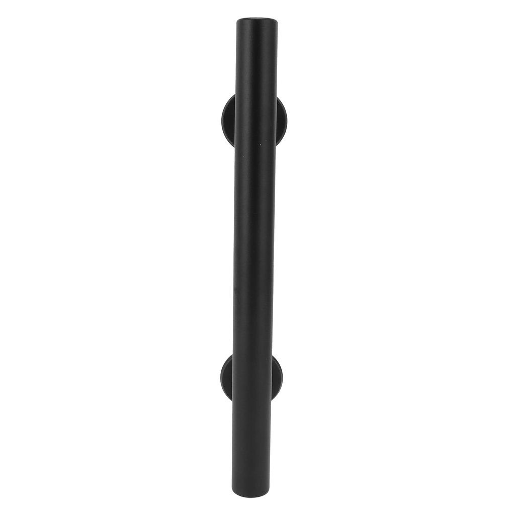 Black Barn Door Handle Double Side Sliding Door Round Concealed Pull for Cabinet Door