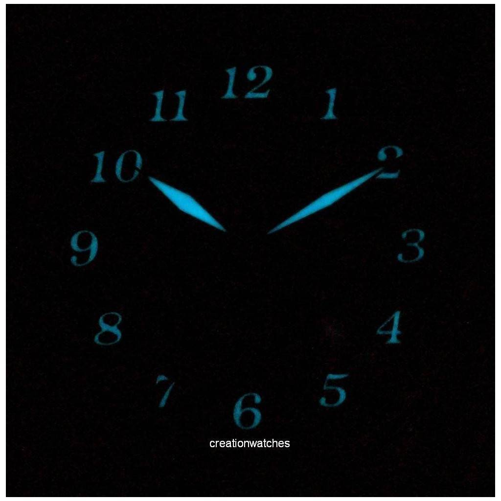 Zeppelin LZ127 Graf Open Heart Leather Automatic 7666-4 76664 Men's Watch