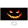 13x6ft Pumpkins Halloween Garage Door Cover Halloween Hanging Backdrop Banner for Outdoor Home Yard Party Backgrounds