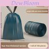 Kitchen Trash Bag With Drawstring Pe Material For Household Use And Waste Disposal