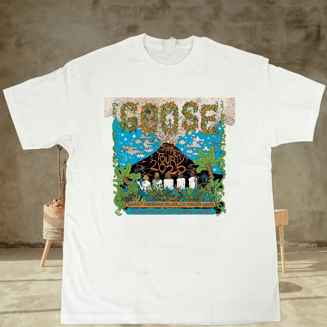 Goose Band Summer Tour 2025 T Shirt Full Size S-5XL M