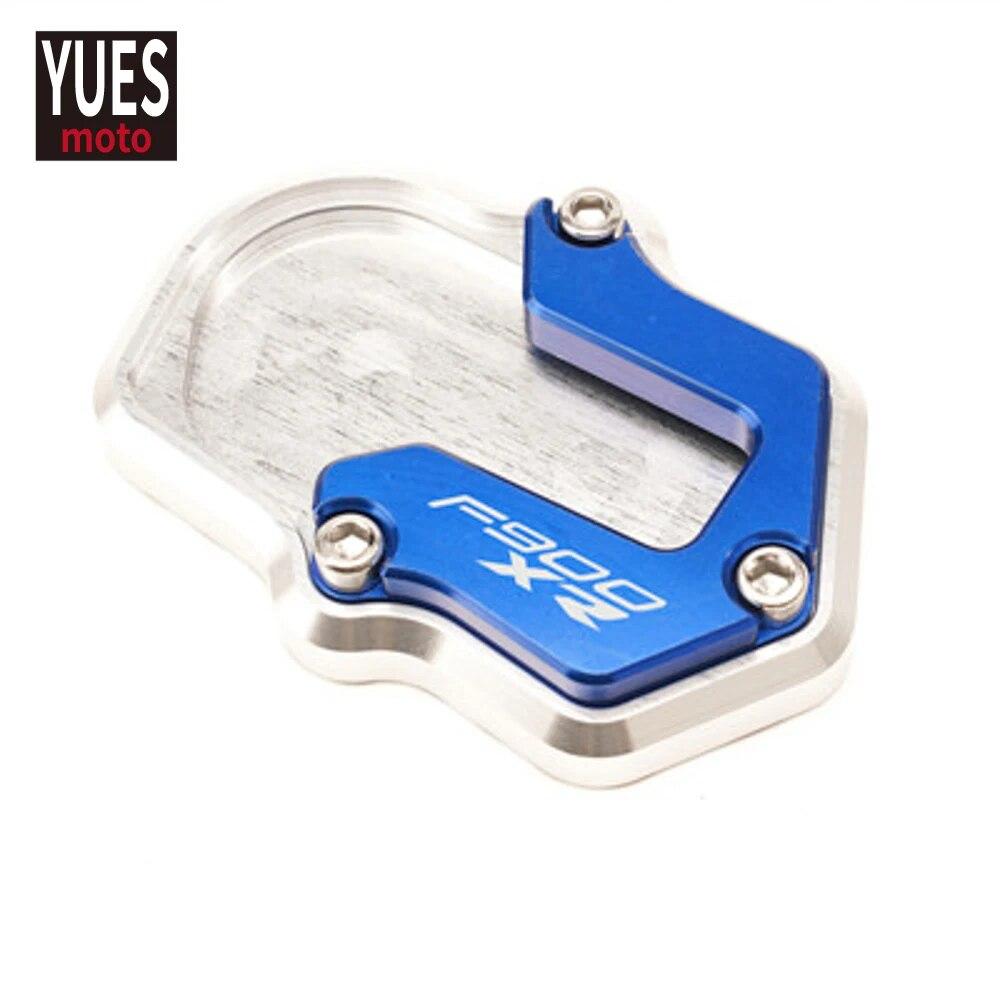 Motorcycle Accessories CNC Aluminum Kickstand Extension Pad For BMW F900R F900XR
