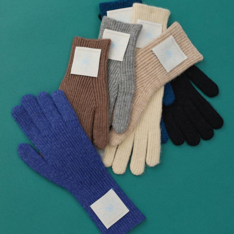 RIANDCO [1+1] FINGERHOLE GLOVES (7COLOR)
