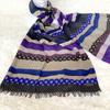 Used Paul Smith Stole Multicolor Stripe Dot