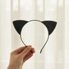Universal Halloween Cat Ear Headband Shinny Cosplay Cat Ear Headpiece Cute Cat Ear Hair Hoop  Kid