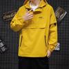 Men Jackets And Coats Loose Streetwear Casual Outwear Coats Hip Hop Men's Windbreaker Overcoat