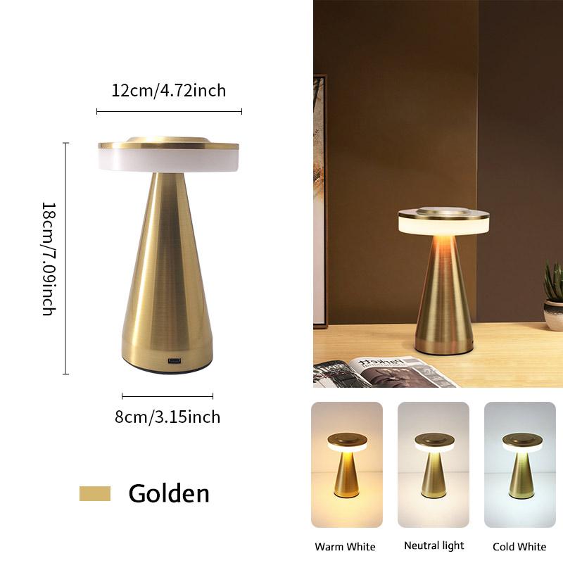 LED Table Lamps Wireless desk lamp Rechargeable Night Light Touch desk lamp Restaurant Bar Desktop Mood Lighting Bar Decoration