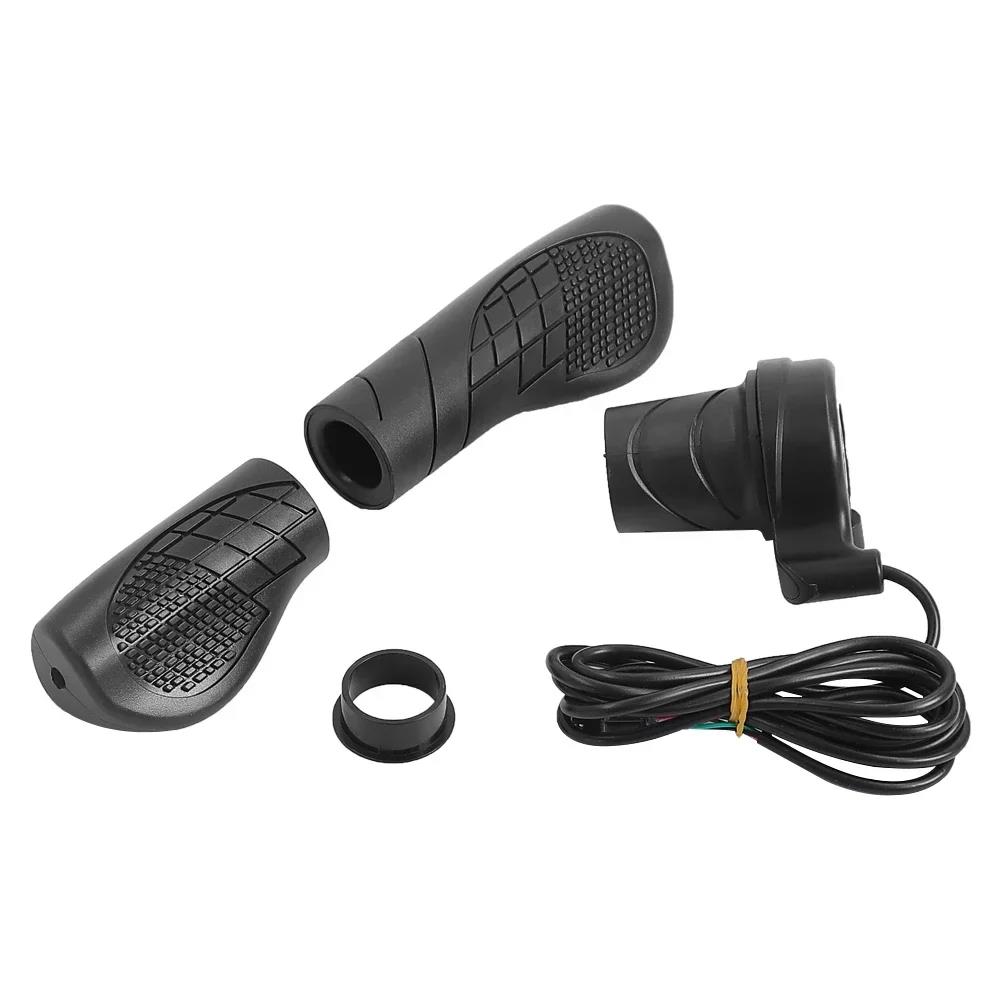 FT76X Mezzo Manubrio Acceleratore Impermeabile/Spina SM Parti Manubrio Sinistro/Destro per E-bike Mezzo Manopola a Girare Acceleratori Scooter Elettrico Bici 2