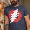 Phish Fishman Donut With Grateful Dead Bolt T-and kids tshirt – Unisex Bella Canvas Tee