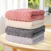 Coral Fleece Solid Color Towel Hand-Wiping Towel  for Bathroom Kitchen and Daily Home Use