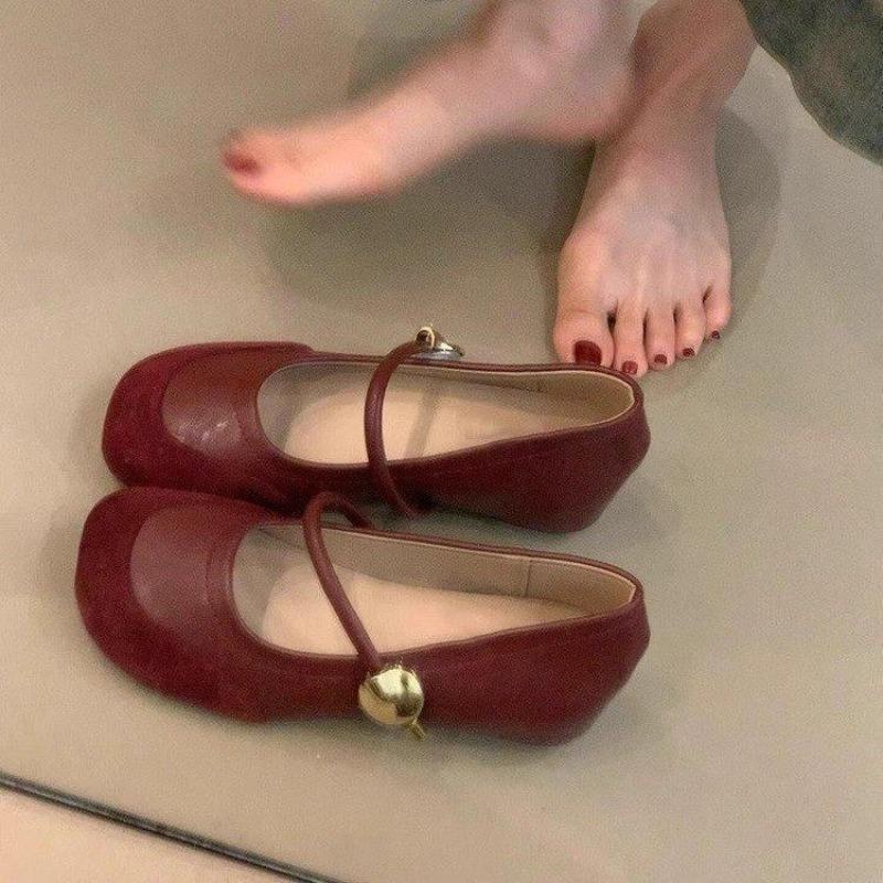 New Style Casual Women's Round-toe Soft-soled Slip-on Low-cut Single Shoes