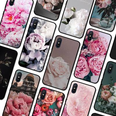 Pivoňky krásná květina Pouzdro na telefon Pro Redmi 9A 8A 7A 7 6A 5A 5 Plus 4X S2 GO K20 K30 6 Note 8 9 Pro Kryt