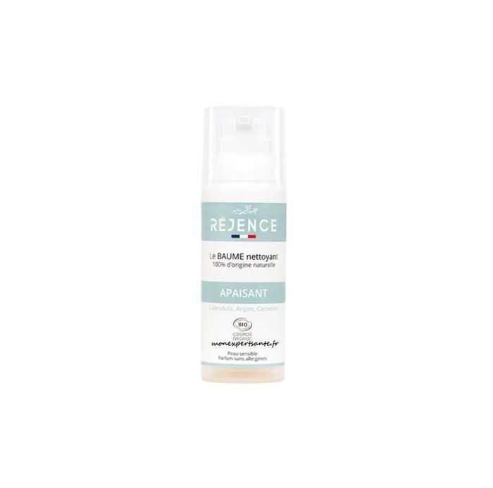 Baume nettoyant - Réjence - 50ml - Apaisant - Hypoallergénique - Tous types de peau