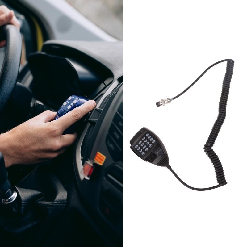 Microphone Speaker Keypad Mic for Two-Way Radio Walkie Talkie for Alinco DR03 DR06 DR135 DR235 DR435 DR635