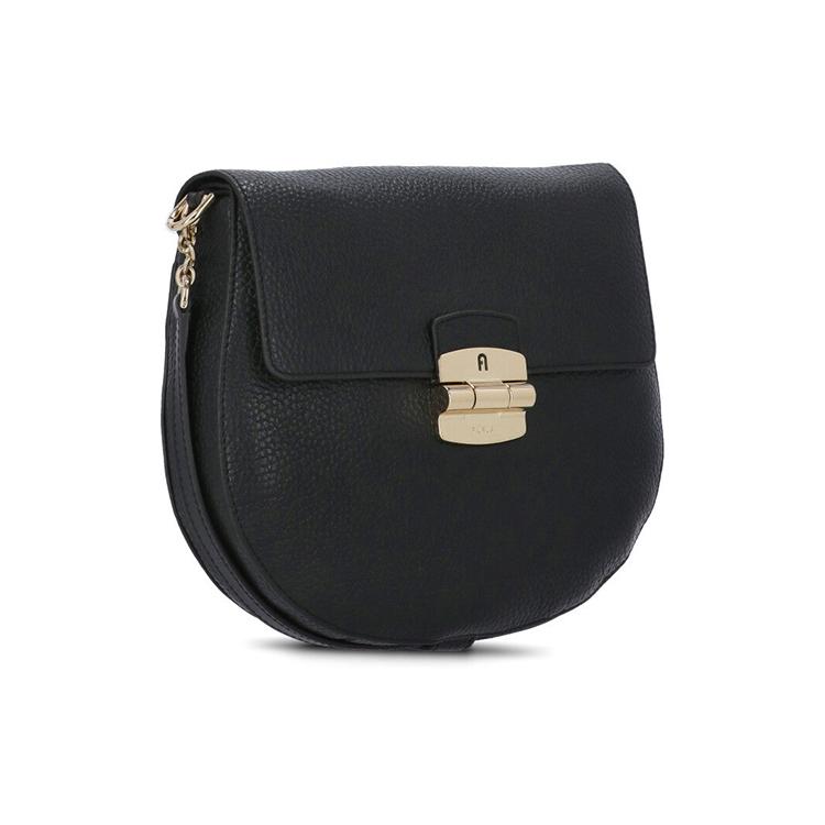 New Furla Calfskin Crossbody Bag, Shoulder Bag Women's Black WB00525-BX0041-O6000