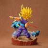 Original SHF Super Saiyan 2 Son Gohan Action Anime Figures Model Toy Gift for Kids Desk Decoration