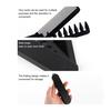 Folding 2 in 1 Hair Comb for Men Fluffy Texture Styling Comb Voluminous Wide Toothed Pocket Comb for Travel Everyday Hair Beard Mustache Grooming