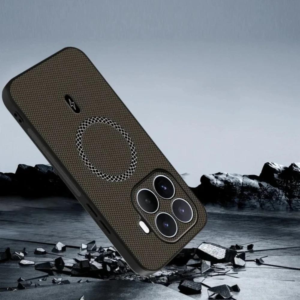 For Xiaomi Mi 17T Pro Business PU Leather Magnetic Case For MagSafe Impact Resistant Slim Protector Cover For Xiaomi 15T 14T Pro