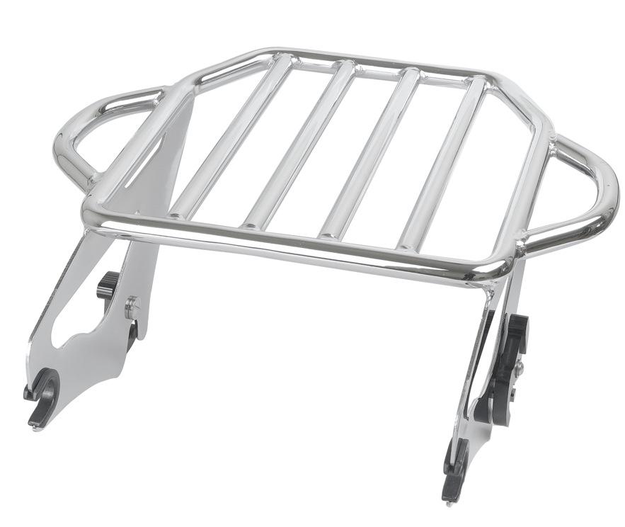 

Harley Glide Softail Black Electroplated Rear Luggage Rack