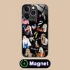 Fashion Ava Max Glass MagSafe Mobile Phone Case for iPhone 17 16 15 14 13 12 11 Air Pro Max Plus Mini Colorful Cover
