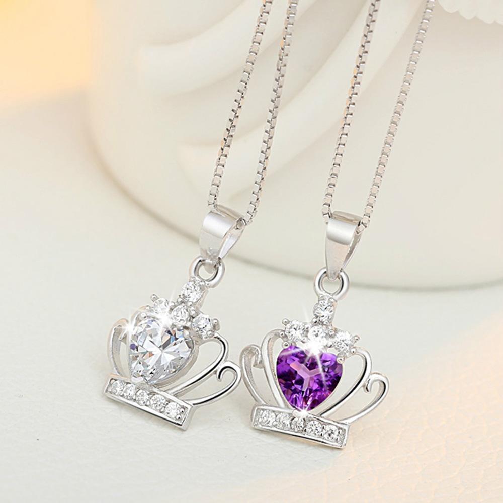 Weihua Women'S Necklace Silver Plated Jewelry Ol Queen Princess Dream Morden Pendant Women'S
