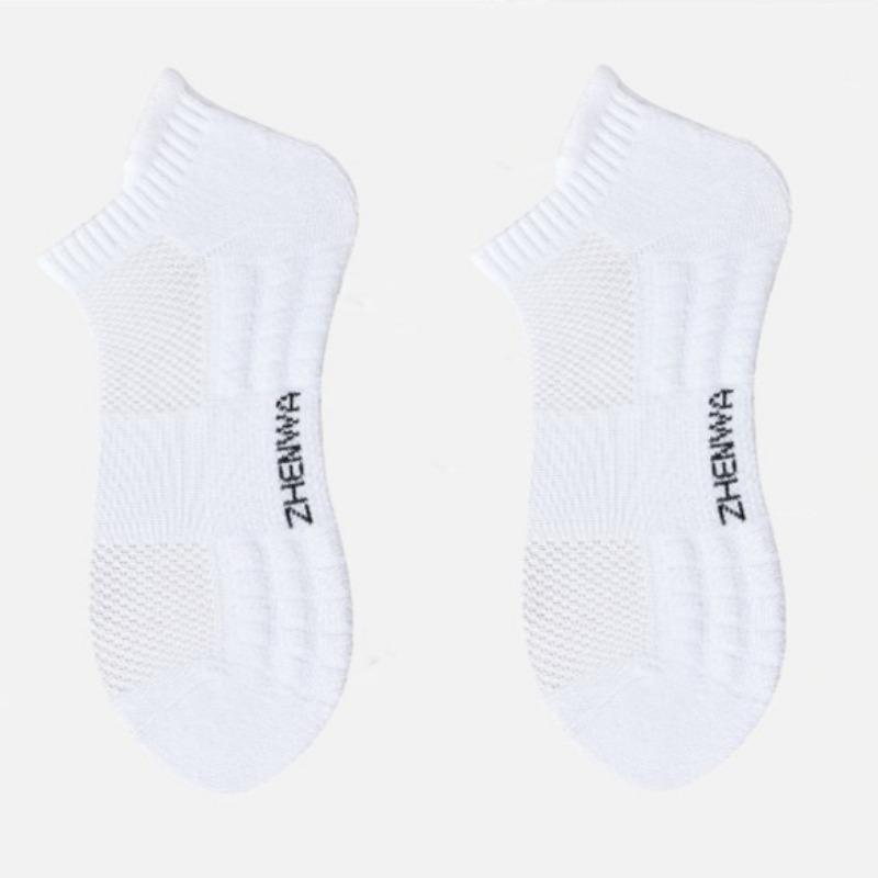 

Весенние и летние утолщенные мужские повседневные носки-лодочки, дышащие носки, спортивные носки-полотенцесушители, баскетбольные носки, впитывающие пот и дезодорирующие One size