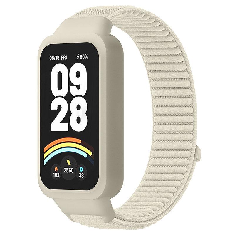 Nylon Straps for Xiaomi Band 9 Active/Redmi Band 3 Smartwatch Bracelet Sport Breathable Loop Correa For Xiaomi Miband 9 Active