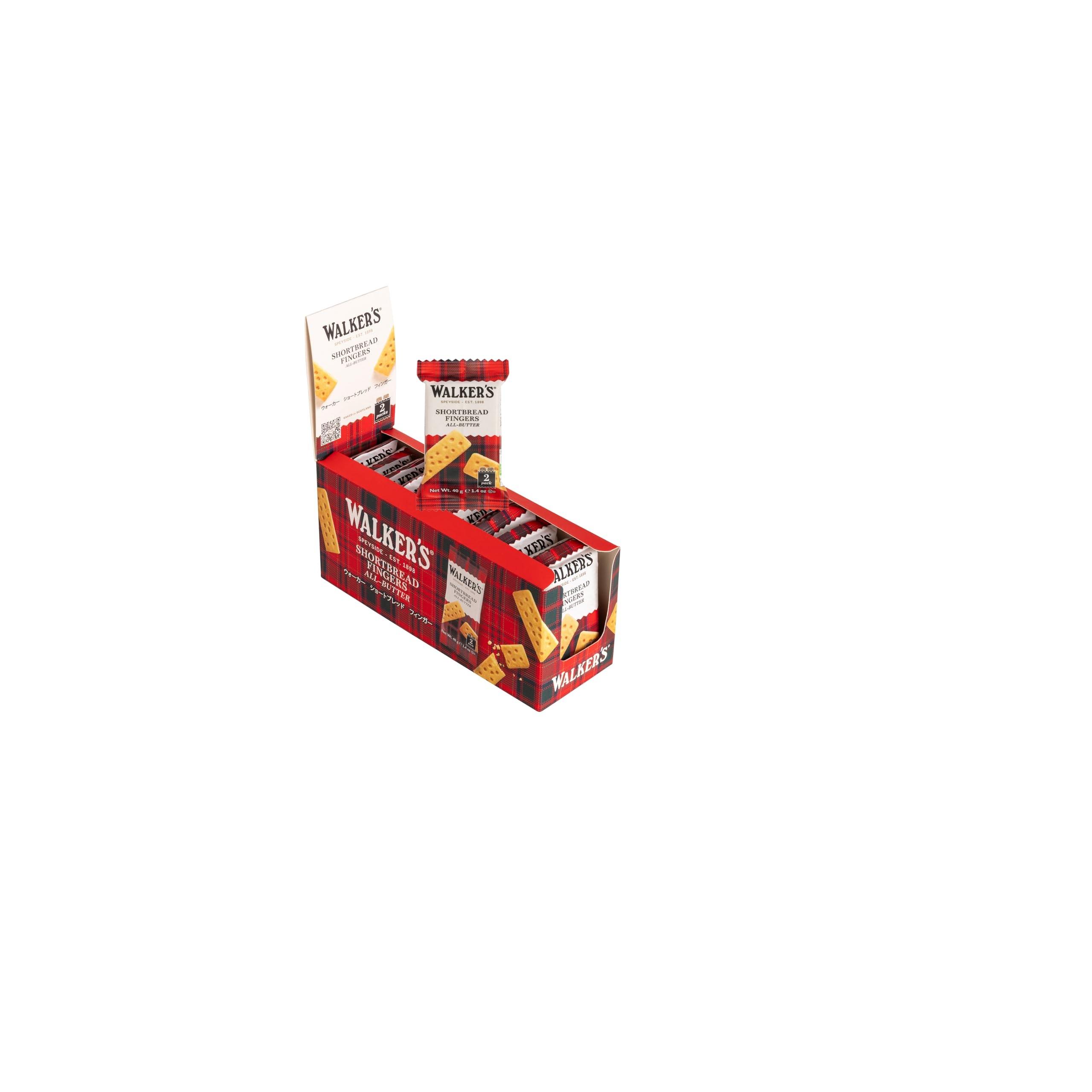 Walker Shortbread Finger #116 40g x 12 pieces