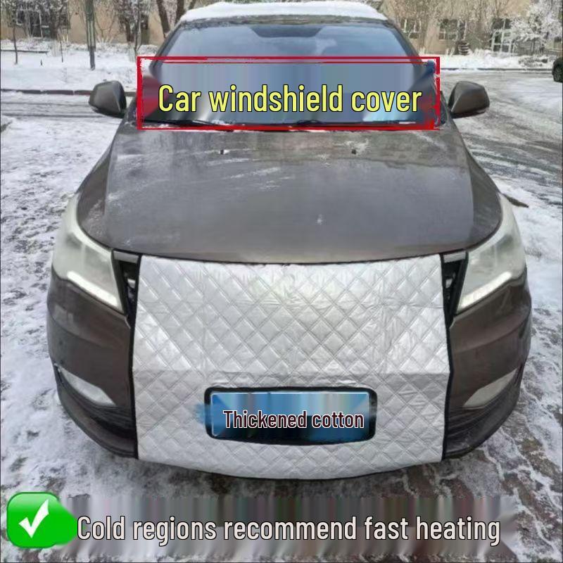 Universelle Winter-Auto-Windschutzscheiben- und Kühlerisolierabdeckung