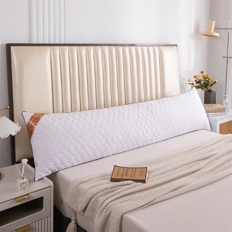 White Pillow Core Home Soft Filling Cushion 48x100/48x120/48x150/48x180 Lengthen Pillows Quilted Sleeping Cushions almohada