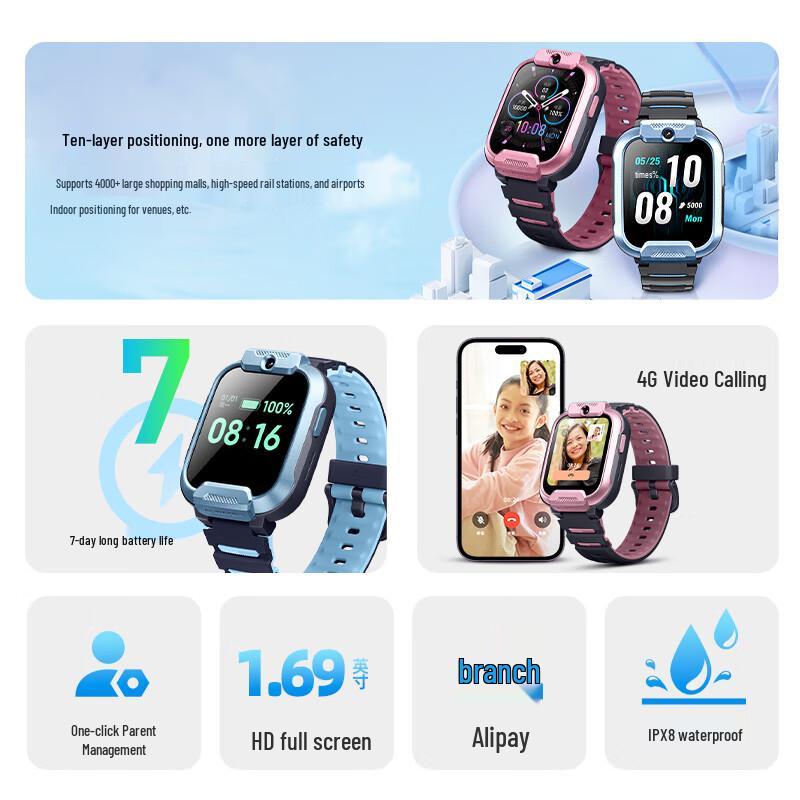 Xiaoxun T6 Pro Kids 4G GPS Smartwatch (CN Version)