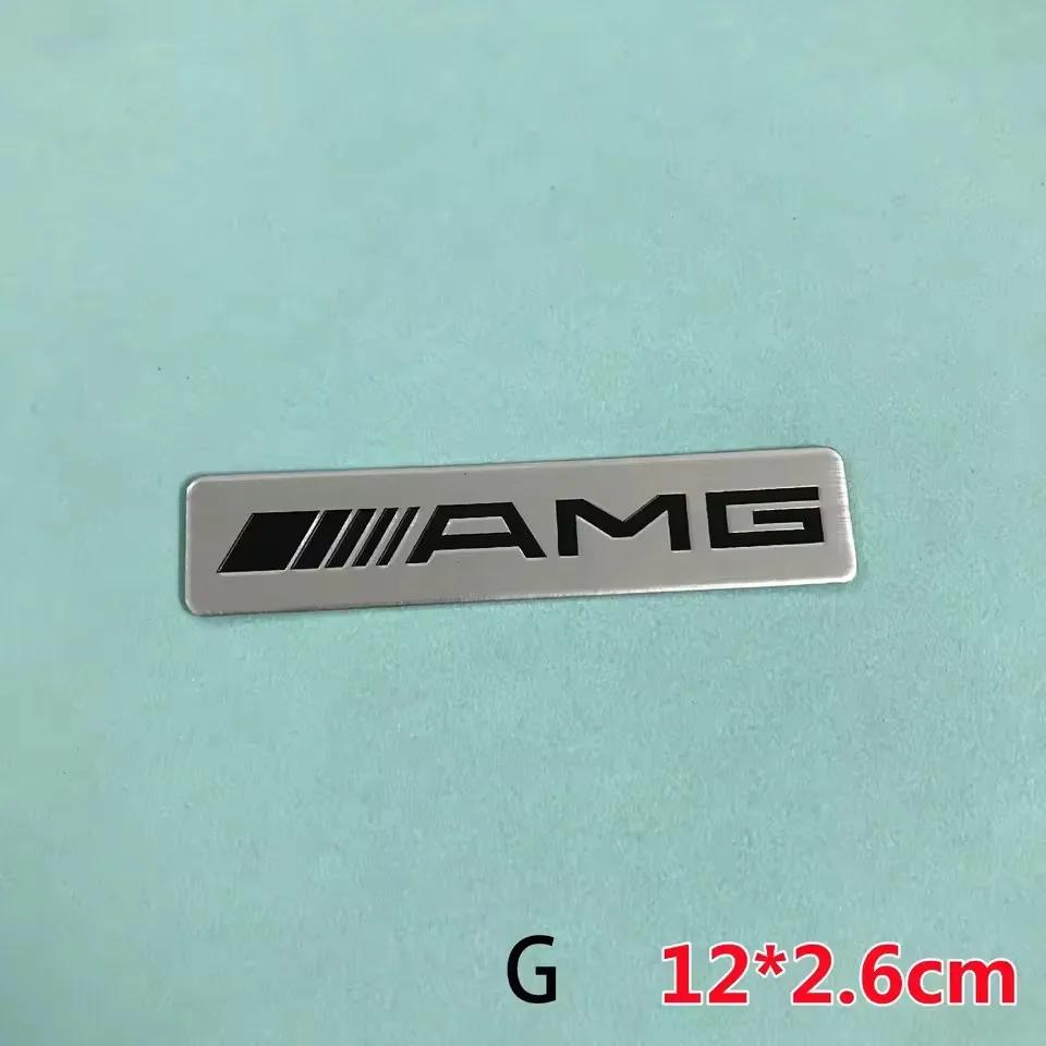Car Body Tail Trunk Auto Emblem Sticker Accessories AMG For Mercedes Benz Brabus Maybach Smart W204 GLC CLA GLK W205 W203 W206 PP64
