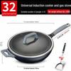 ASD 32cm Diamond Cyclone Titanium Non-Stick Wok