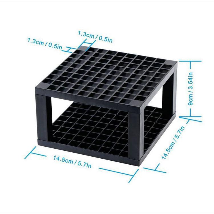 Suport pentru stilou multifuncțional Acuarelă Pictură în ulei Inserție Suport pentru stilou Suport detașabil cu grilă de 96 de pix Pătrat Penie de vopsea Cutie de depozitare pentru creion de culoare