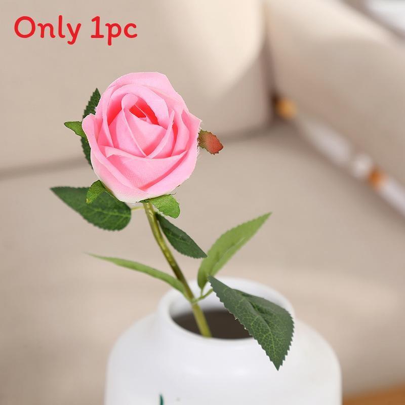 Silk Artificial Rose Flowers For Wedding Decor Home Styling Photography Use