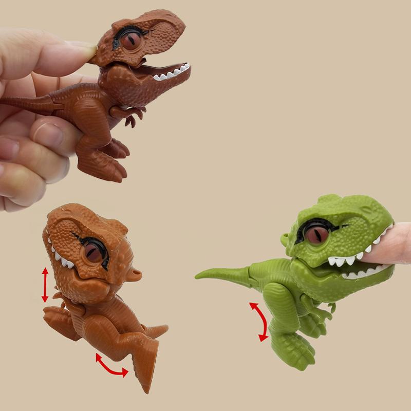 Internet Celebrity With The Same Children'S Hand-Biting Small Dinosaur Toy Finger-Biting Dinosaur Toy Model