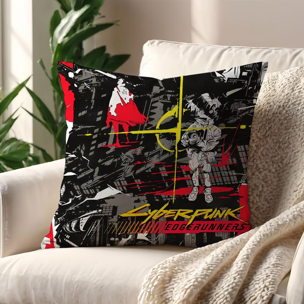 Game 2077 Cushion Cover For Pillow Sofa Printing Decoration Room Home Office Coffee Shop Car Nordic Simplicity