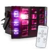 Light4Me Turbo Derby 3In1 Multifunction Light LED RGBW-UV Strobe Disco Lighting DJ