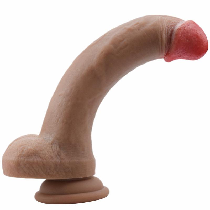 Dildo Woman Super Soft Super Large Manual Silicone Sucker Simulation Penis Fake Chicken Props Super Soft for Women
