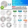 12 Pack Cat Water Fountain Filters Compatible with Pet Fountain Filters Replacement, Pet Filters for Water Fountain