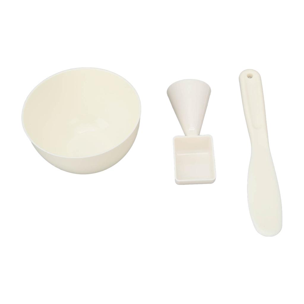 3pcs DIY Face Mask Bowl Set Spatula Measuring Spoon Face Mask Mixing Bowl Set for Home Use