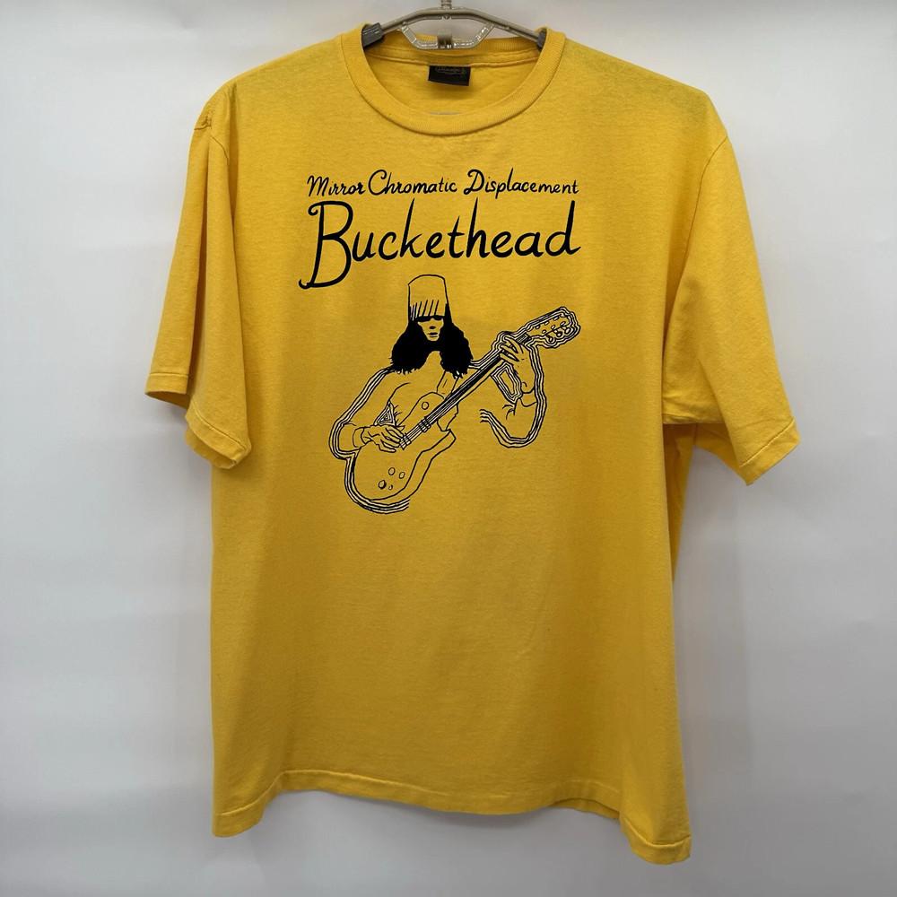 

2024 BUCKETHEAD Тур Концерт жовта Бавовняна Футболка Повний Розмір S-5XL Унісекс Футболка M