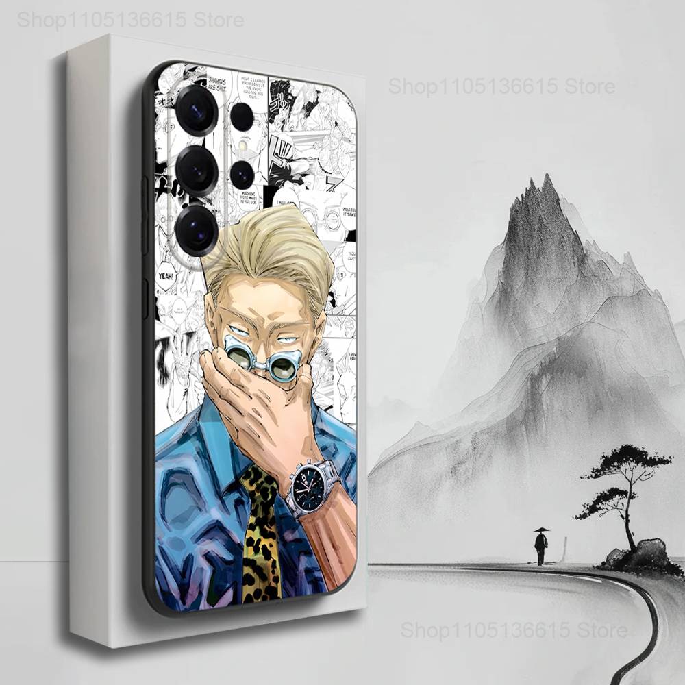 Anime K-Kento N-Nanami  Phone Case For Samsung S25,S24,S23,S22,S21,S20,S10,Ultra,Plus,Lite,FE,Soft Silicone Black Cover